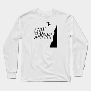 Cliff jumping Long Sleeve T-Shirt